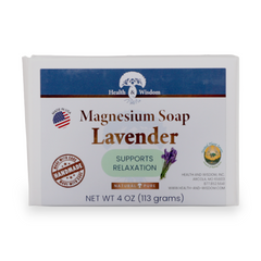 Lavender Magnesium Soap (4oz bar)